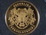 Kolekce Historie ČSR 2018- Průmyslová velmoc, Au 0.9999, 13 mm, 1.25 g