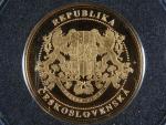 Kolekce Historie ČSR 2018 - Prezident TGM, Au 0.9999, 13 mm, 1.25 g