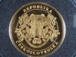 Kolekce Historie ČSR 2018 - Vznik Koruny Československé, Au 0.9999, 13 mm, 1.25 g