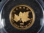 50 Cents 2009, 999 Au, 1,27 g, 13,92 mm