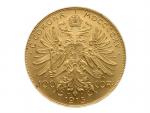 100 Korona 1915 novoražba, 33,87g, 0.900 Au..