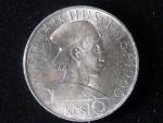 10 Kčs 1965, 550. výročí upálení Jana Husa