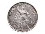 50 Kčs 1955b - 10. výročí osvobození ČSSR 