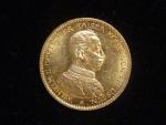 Prusko, Wilhelm II (1888-1918), 20 Mark 1914 A, J. 253