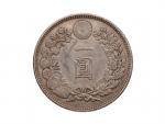 1 Yen 1904, patina..