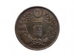 1 Yen 1905, patina..