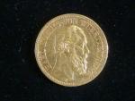 Württenberg, Karl I. (1864-1891), 20 Mark 1872 F, J.290