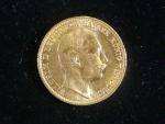 Prusko, Wilhelm II (1888-1918), 20 Mark 1910 A, J. 252