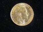 Prusko, Wilhelm II (1888-1918), 20 Mark 1909 A, J. 252