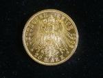 Prusko, Wilhelm II (1888-1918), 20 Mark 1906 A, J. 252