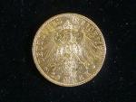 Prusko, Wilhelm II (1888-1918), 20 Mark 1901 A, J. 252