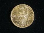 Prusko, Wilhelm II (1888-1918), 20 Mark 1900 A, J. 252