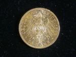 Prusko, Wilhelm II (1888-1918), 20 Mark 1899 A, J. 252