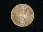 Prusko, Wilhelm II (1888-1918), 20 Mark 1898 A, J. 252