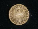 Prusko, Wilhelm II (1888-1918), 20 Mark 1896 A, J. 252