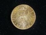 Prusko, Wilhelm II (1888-1918), 20 Mark 1894 A, J. 252