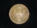 Prusko, Wilhelm II (1888-1918), 20 Mark 1892 A, J. 252