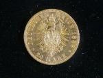 Prusko, Wilhelm II (1888-1918), 20 Mark 1889 A, J. 250