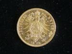 Prusko, Wilhelm I (1861-1888), 20 Mark 1872 A, J. 243