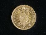 Hessen, Ludvig III. (1848-1877), 20 Mark 1872 H, J. 214