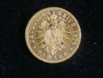 Bayern, Ludwig II. (1864-1886), 20 Mark 1876 D, J. 197