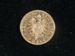 Bayern, Ludwig II. (1864-1886), 10 Mark 1881 D, J. 196