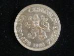 5 Koruna 1925 zkušební ražba CuNi 6,95 g., průměr 26,5 mm, M.CH. 2b, velmi vzácná