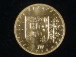 10 Dukát 1938 sv. Václav, novoražba 2022, náklad 120 ks, číslo 115, certifikát, etue