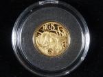 3000 Francs, BIG 5: Buvol Africký 2020, Au 999.9, váha 0.5 g