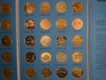 Kompletní sada Statehood Quarters 1999-2009, pozlaceno