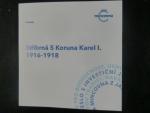 Karel I., 5 Korona 1918, novoražba ČM 2026, náklad 300 ks, certifikát, etue