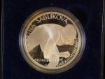 1 Dollar 2014 - Martina Sáblíková Ag 999, etue + certifikát