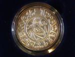 Replika denáru Boleslava II. (1000. výročí úmrtí) 1999, Ag 0.999, 13 g, průměr 28 mm, etue