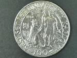100 Kčs 1948 600. výročí založení UK