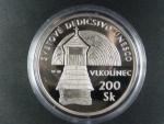200 Sk 2002 Vkolínec, etue, certifikát