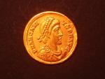 Řím - Císařství : Arcadius, 383 - 408, AV-Solidus, 395 - 402, Milan, RIC 1205; Depeyrot 16/1, luxusni stav