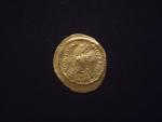 Justinianus I 527-565, AV-Semissis, Sear 144