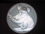 investiční mince 30 Dollars 2009 Koala, Ag 1Kg čistého stříbra
