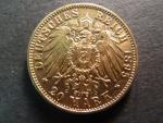 Bavorsko 20 Mark 1895D