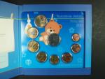 2011 ročníková sada euromincí k narození dítěte