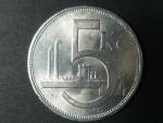 5 Kč 1928 typ B krátká vlnka