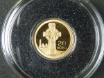 Irsko, 20 EUR 2011 Au 999, 0,5g, náklad 12000 ks