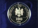 100 Lei 2007, etue, certifikát, náklad jen 500 Ks._