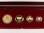 Sada zlatých mincí Karel IV., 1000, 2500, 5000, 10000 Kč 1999