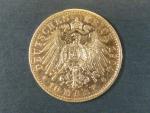 Prusko 10 Mark 1904 A