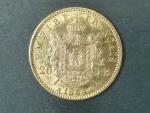 20 Frank 1864 BB