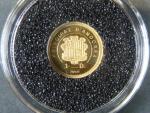 1 Diner 2008 Venus de Milo, Au 0,999, 0,5g, náklad 5000 ks, průměr 11 mm, KM 350
