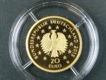Německo, 20 Euro 2015 G - Lípa,  Au 0,999, 3,89 g, náklad 200.000 ks, průměr 17,5 mm, certifikát