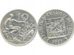 10 Kčs 1933, bezvadná kvalita
