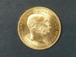 20 Koruna 1914, bezvadný stav - ražební lesk